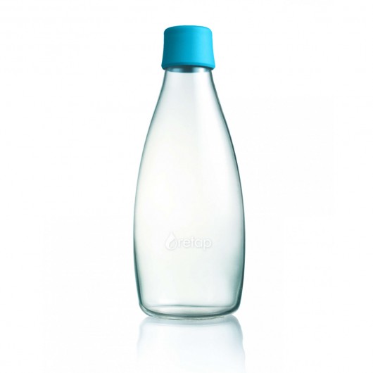 Light Blue Retap 800mL Bottles